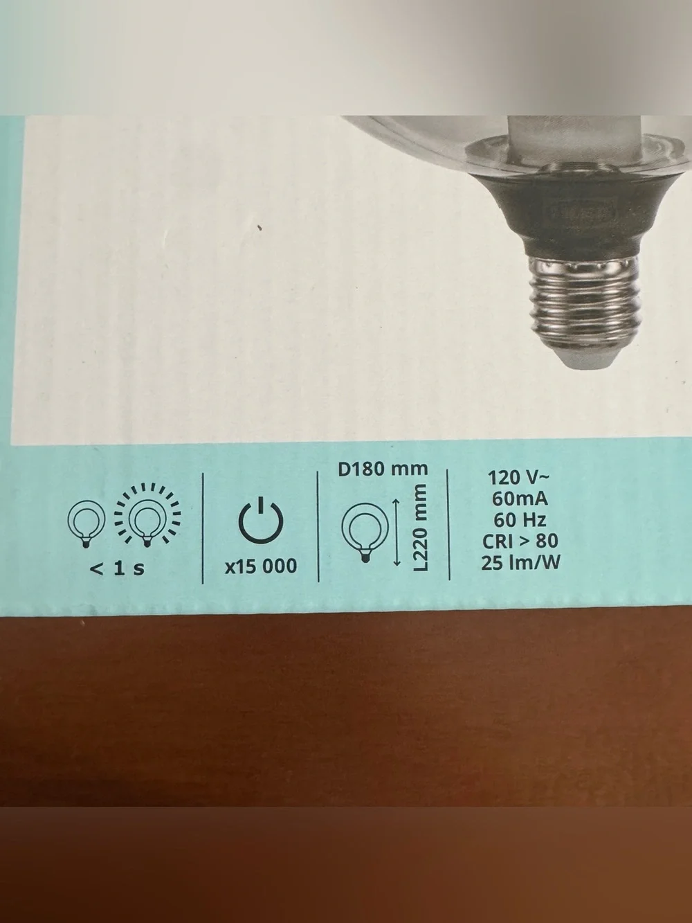 IKEA molnart led